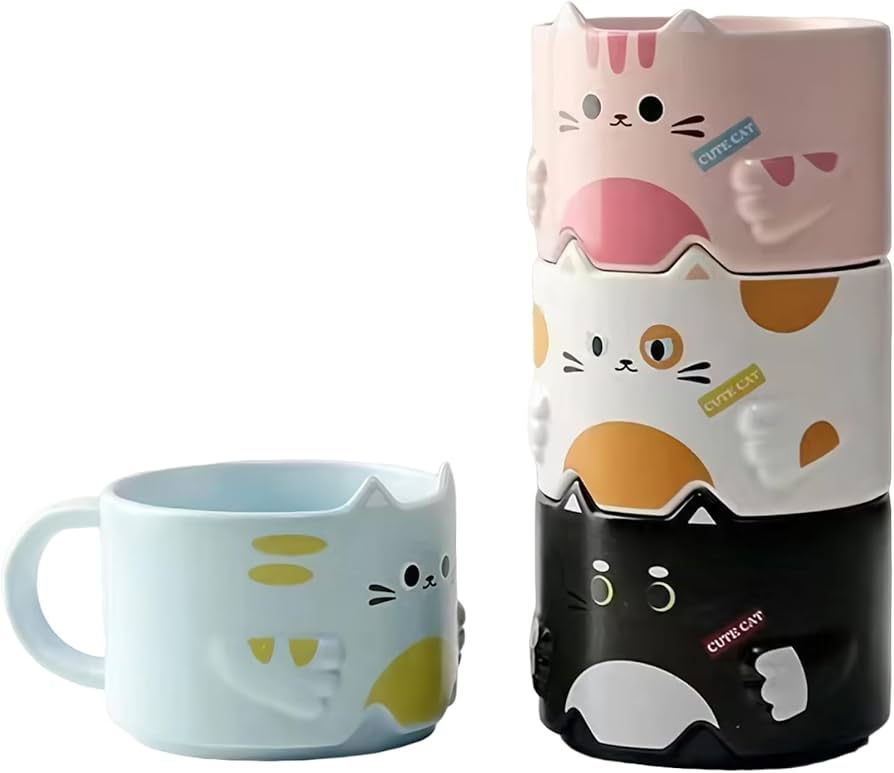 Unique Cat Mugs for Gifts – Ceramic & Fun Designs at Great Prices