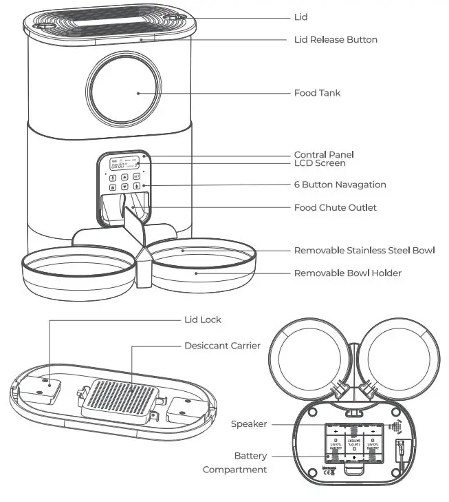 Get Started with Voluas Automatic Pet Feeder: User Manual Basics