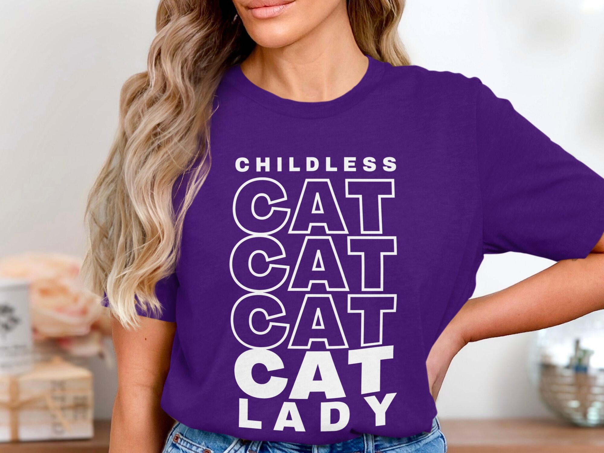 Unique Childless Cat Lady Shirts – Embrace Your Feline Love with Style