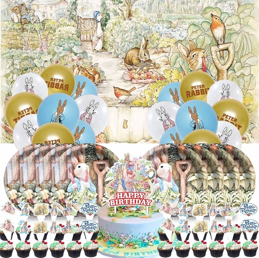 Find the Best Peter Rabbit Party Supplies: Decorations, Tableware & Gifts for All Ages