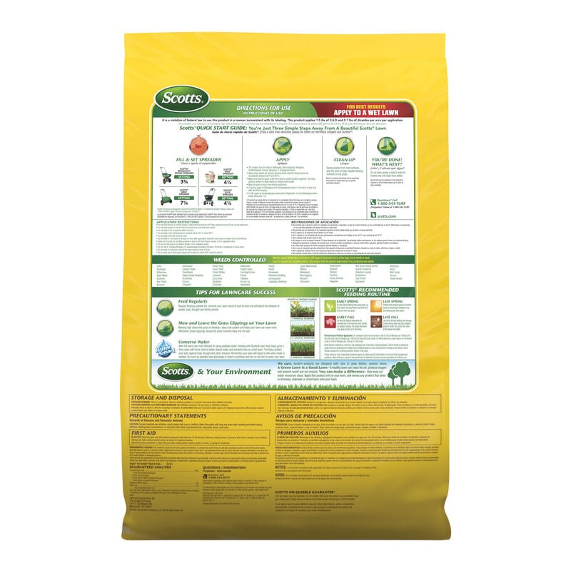 Pet Safety Guide: Scotts Weed and Feed Application