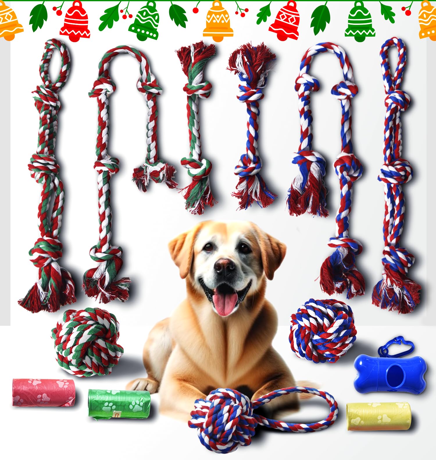 Premium Rope Dog Toys for Strong Chewers – Interactive Fun for Pets