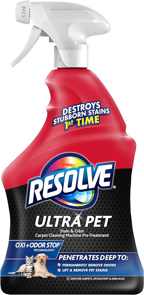 Best Pet Carpet Cleaner Spray for Stains and Odor Removal