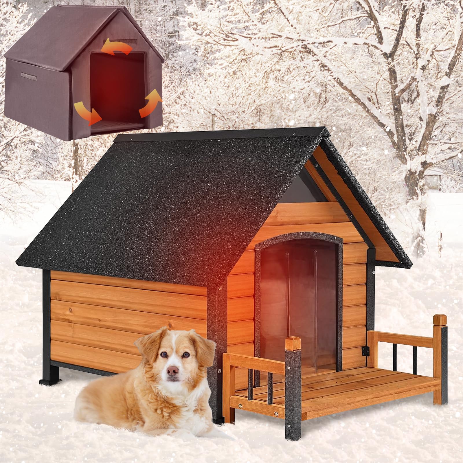 Best Heated Dog Houses for Winter Comfort and Safety
