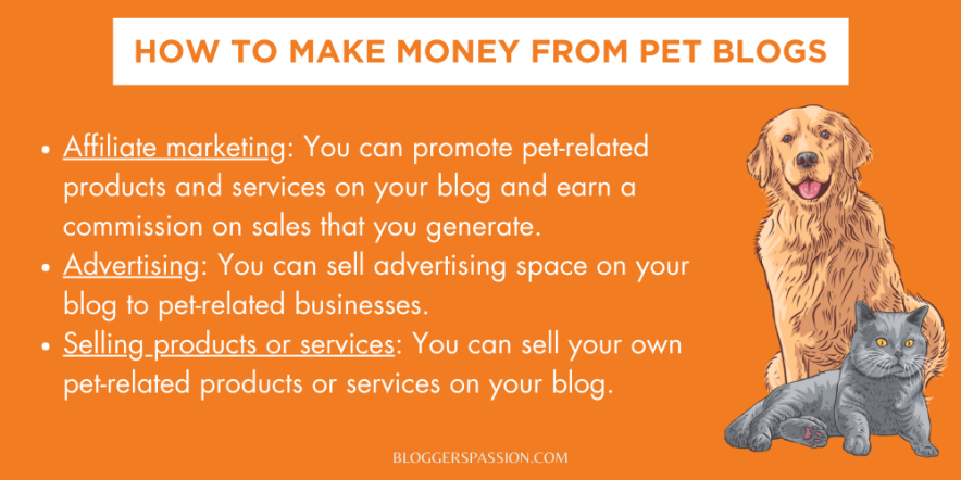 start a pet care blog