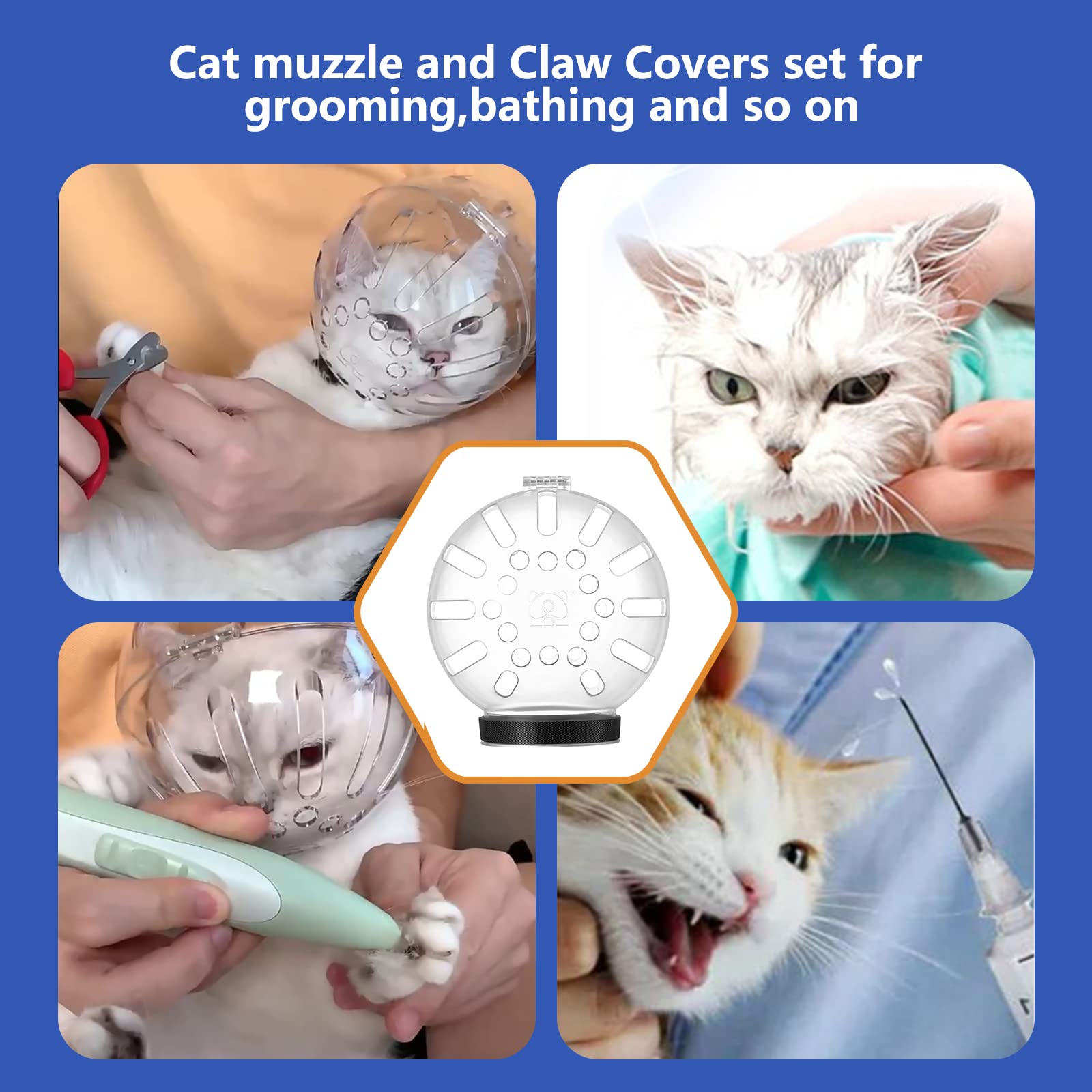 Shop Cat Muzzles for Grooming, Bathing, and Nail Trimming – Affordable & Durable