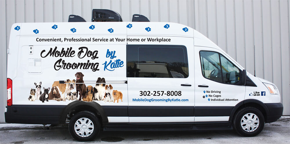 mobile dog groomer
