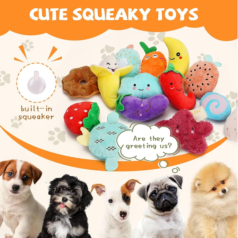 Buy Charming Pet Squeaky Dog Toys: Fun, Durable & Irresistibly Cute