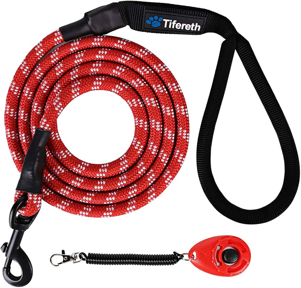 Strong & Durable Dog Leash: Made with Climbing Rope