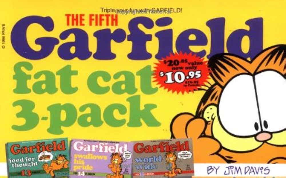 Garfield Fat Cat Books: Hilarious Adventures of the Grumpy Orange Tabby