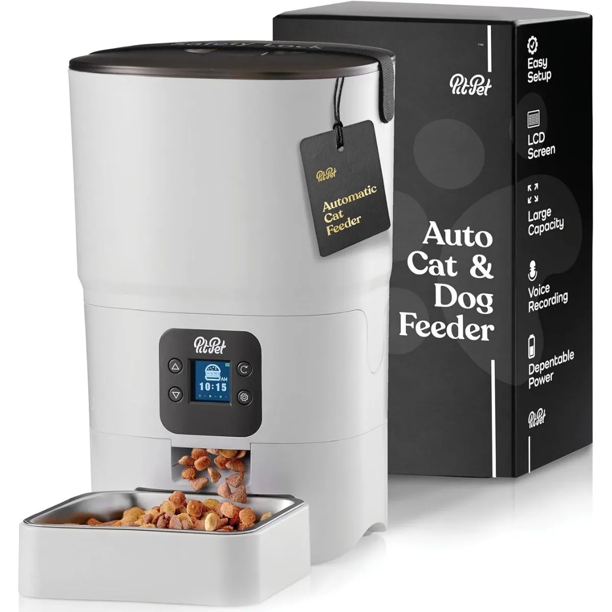 PitPet Automatic Pet Feeder Manual: Setup, Programming & Troubleshooting