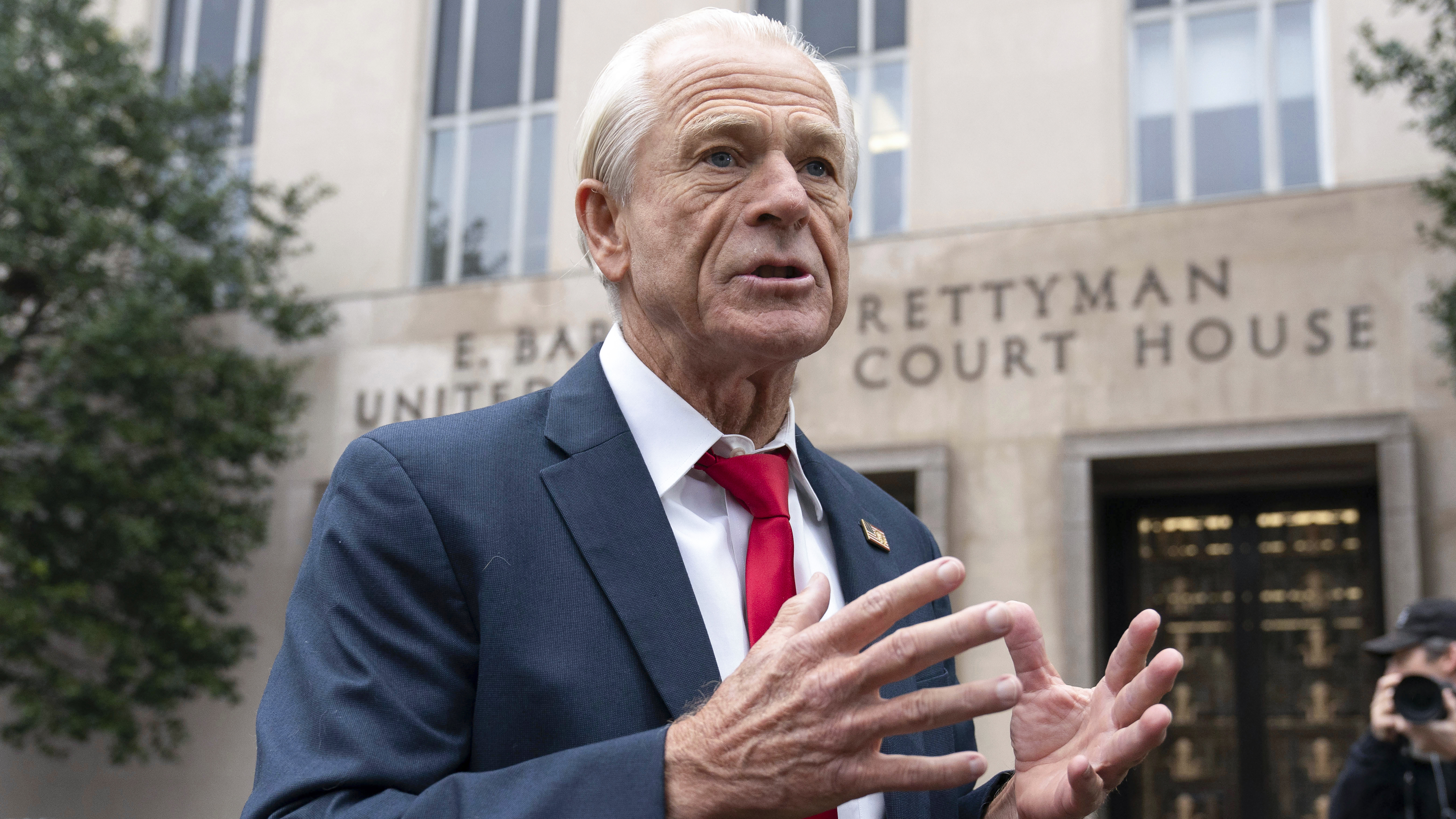 Peter Navarro Sentenced to 4 Months in Prison for Contempt of Congress