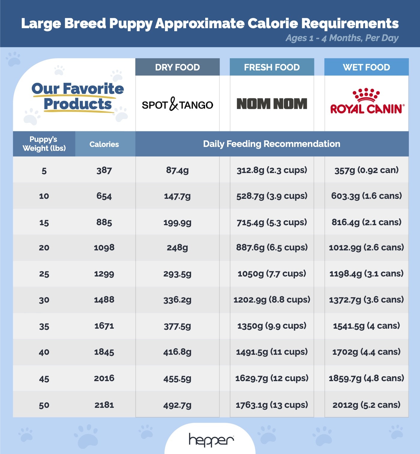 Easy Rottweiler Feeding Chart by Weight: How Much to Feed?