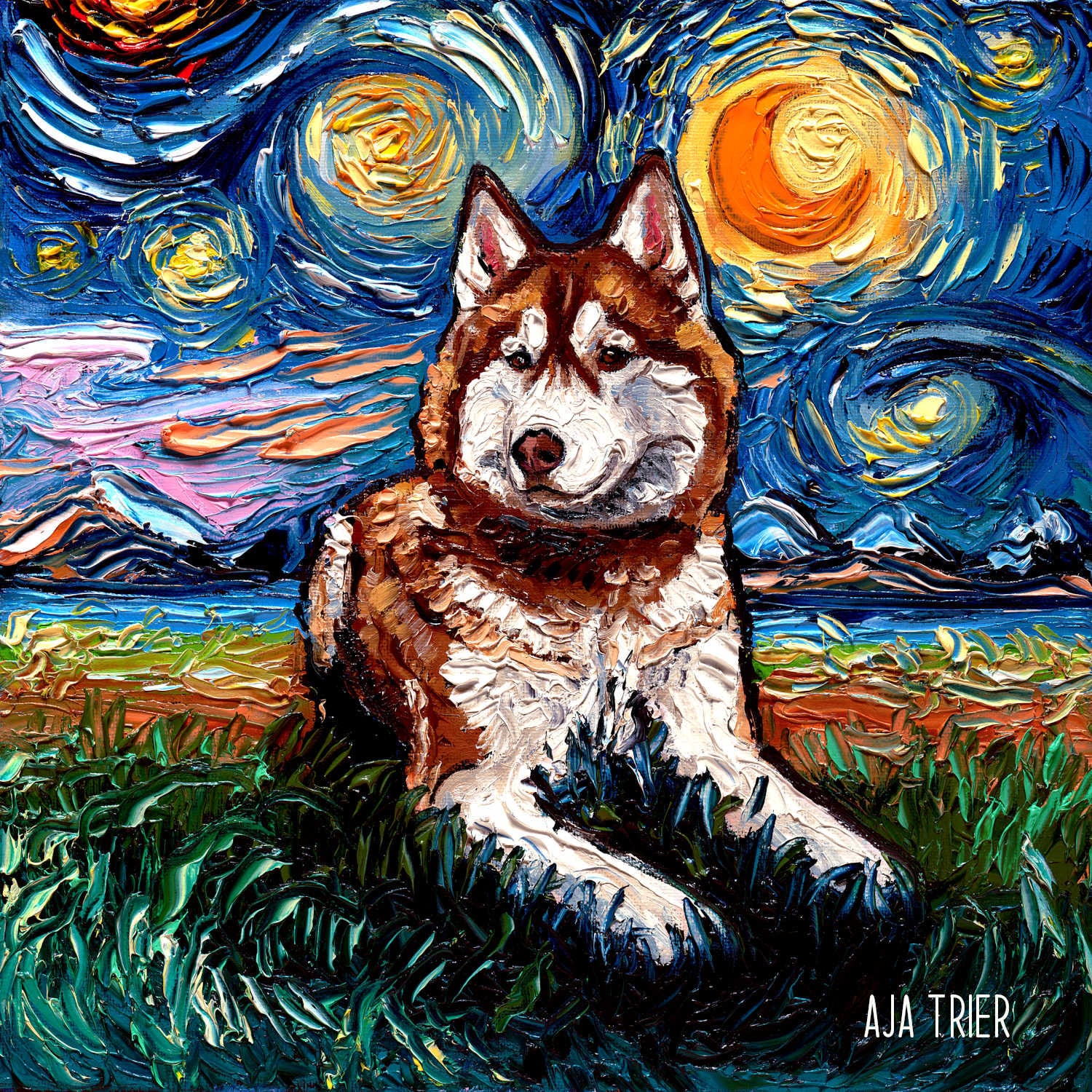 Stunning Siberian Husky Painting Ideas for Dog Lovers
