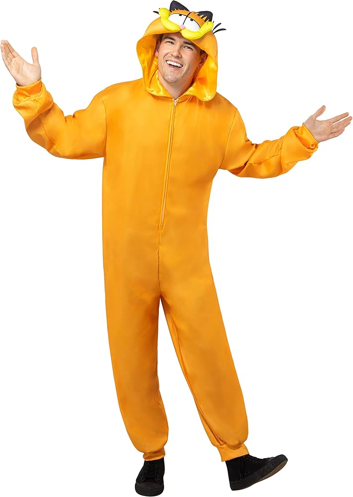 Garfield Onesie for Adults – Comfy & Fun Jumpsuit for Lazy Days