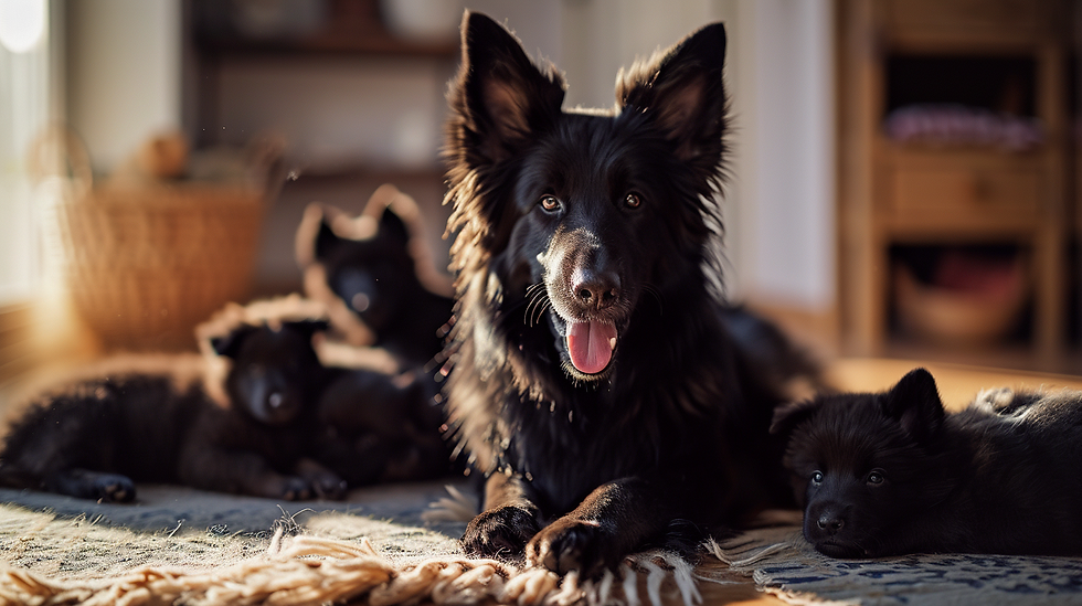 Pure Black German Shepherd Puppies – Rare Beauty and Loyal Protection