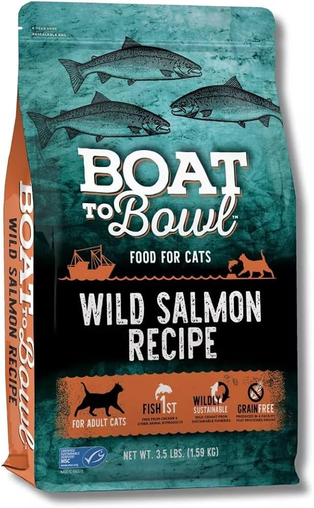 Best Wild-Caught Salmon Recipe Dry Cat Food: Omega-3 Rich & Nutritious