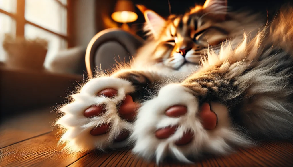 Maine Coon Cat Paws: Tips for Grooming and Maintaining Their Unique Paws