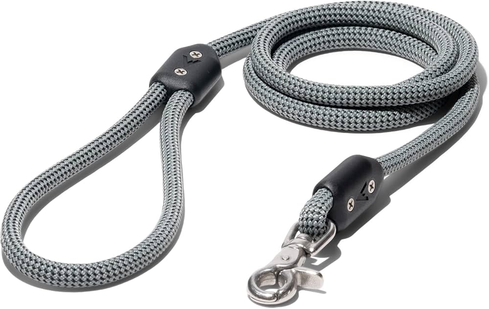 Strong & Durable Dog Leash: Made with Climbing Rope