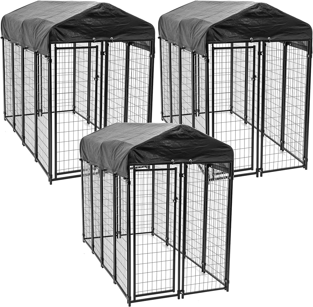 Lucky Dog Kennel: Premium Outdoor Dog Kennels with Waterproof Covers