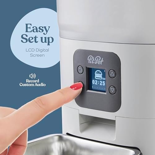 PitPet Automatic Pet Feeder Manual: Setup, Programming & Troubleshooting