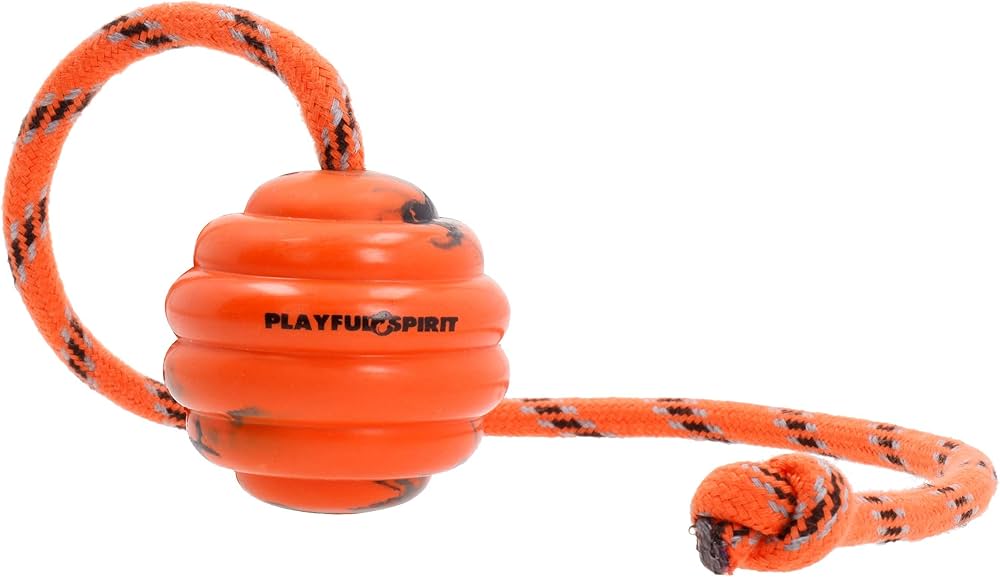 Durable Rope Ball Dog Toy: Perfect for Tug, Fetch & Chew