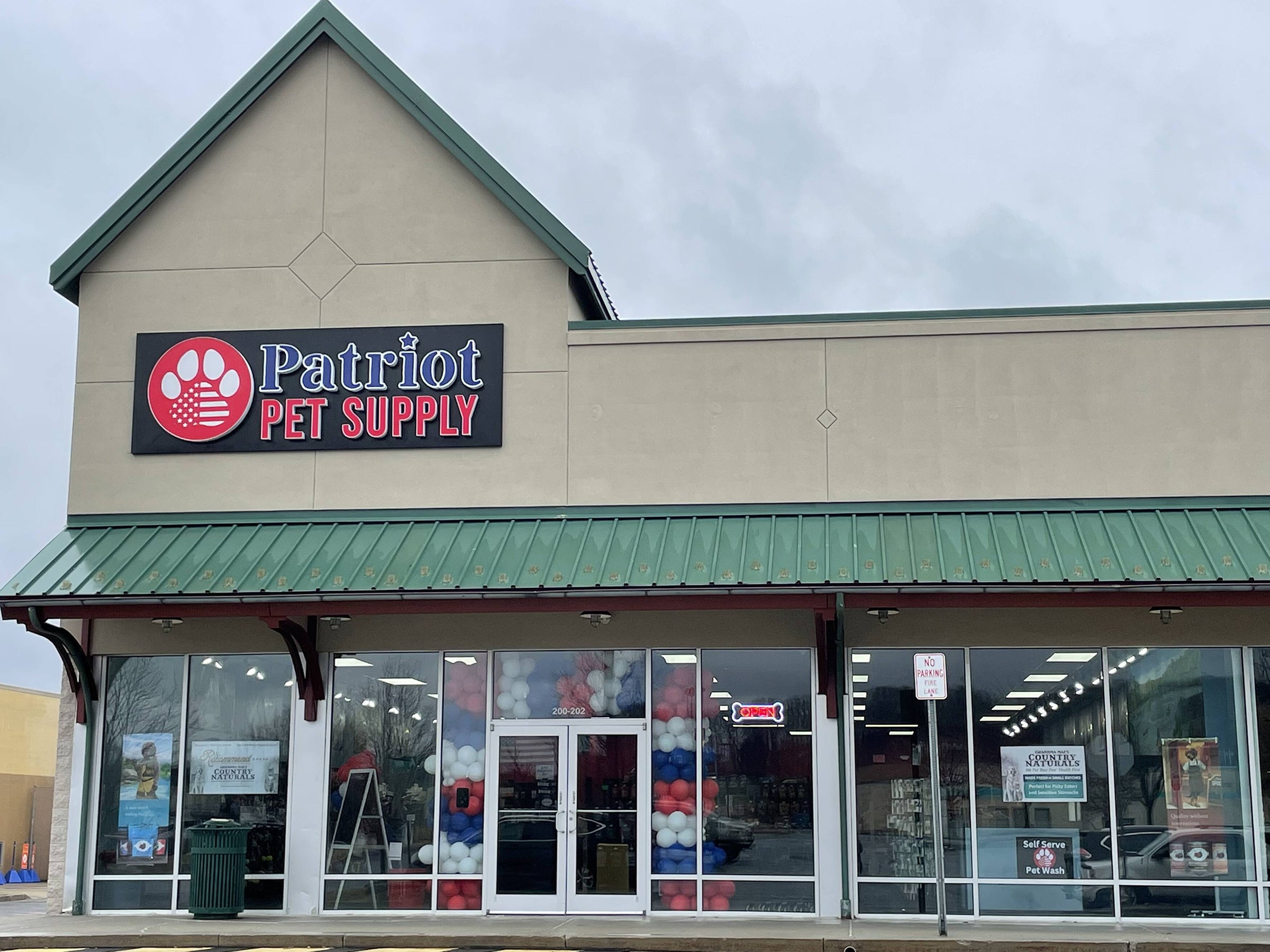 patriot pets and supplies