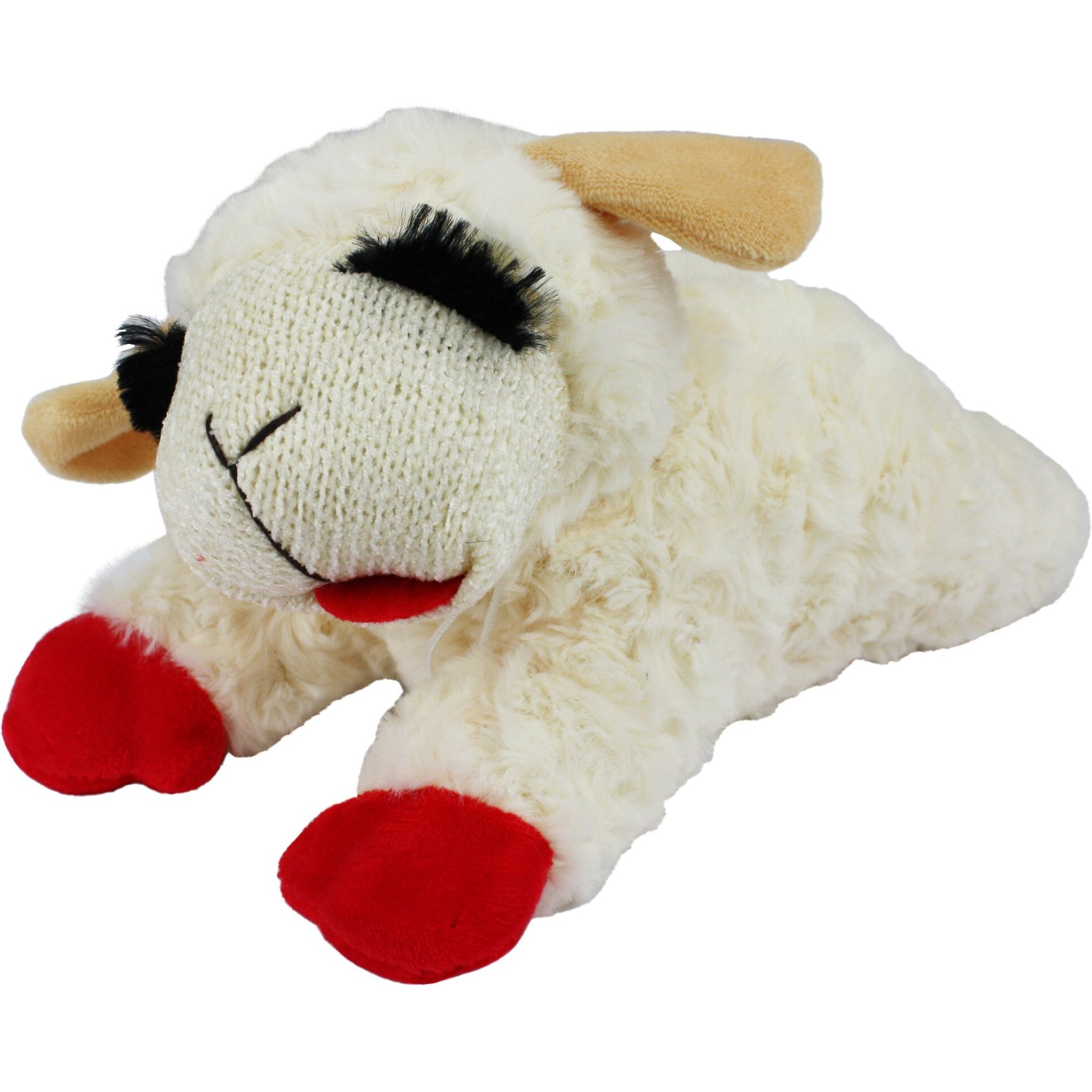 lamb chop dog toy