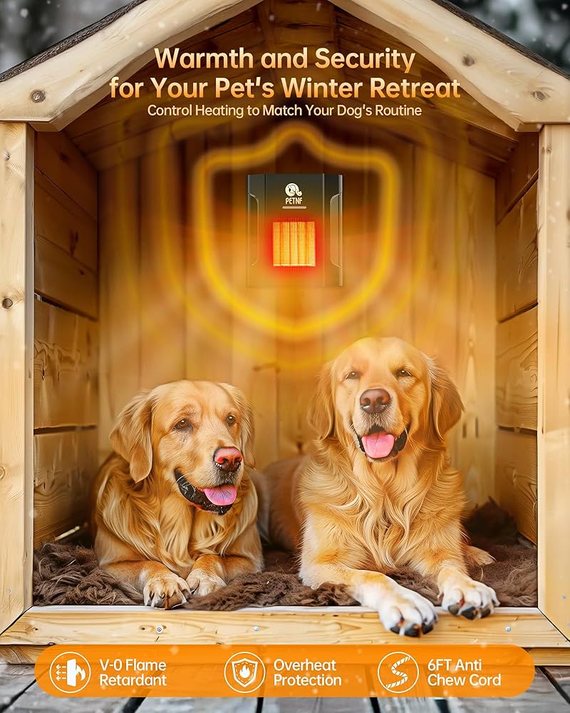 Safe and Efficient Outdoor Kennel Heater Options for Your Dogs