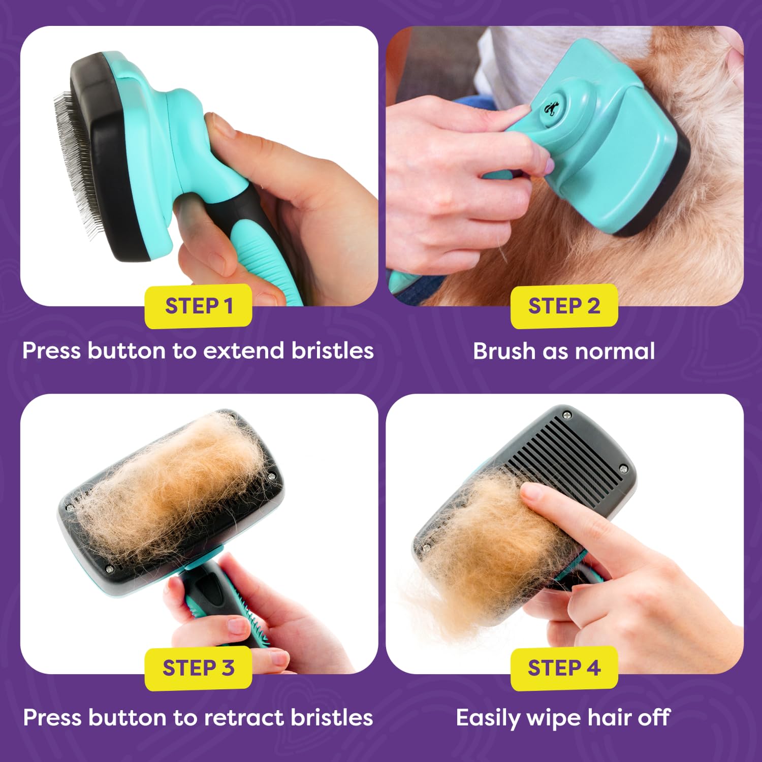 How to Use a Self Cleaning Pet Brush: A Step-by-Step Guide