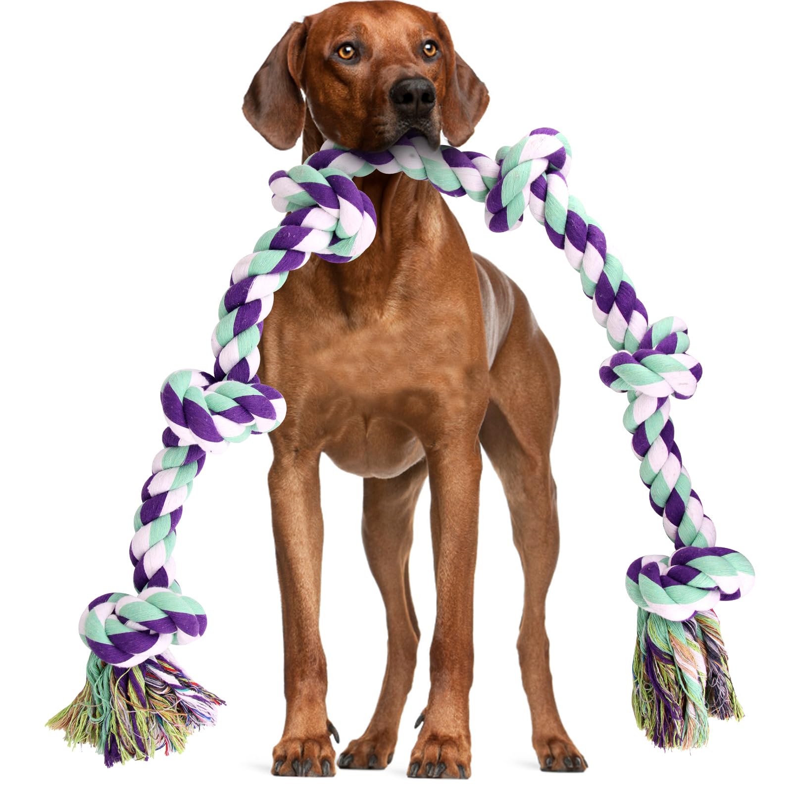 Large Dog Rope Toy: Best for Tug of War and Chew Fun