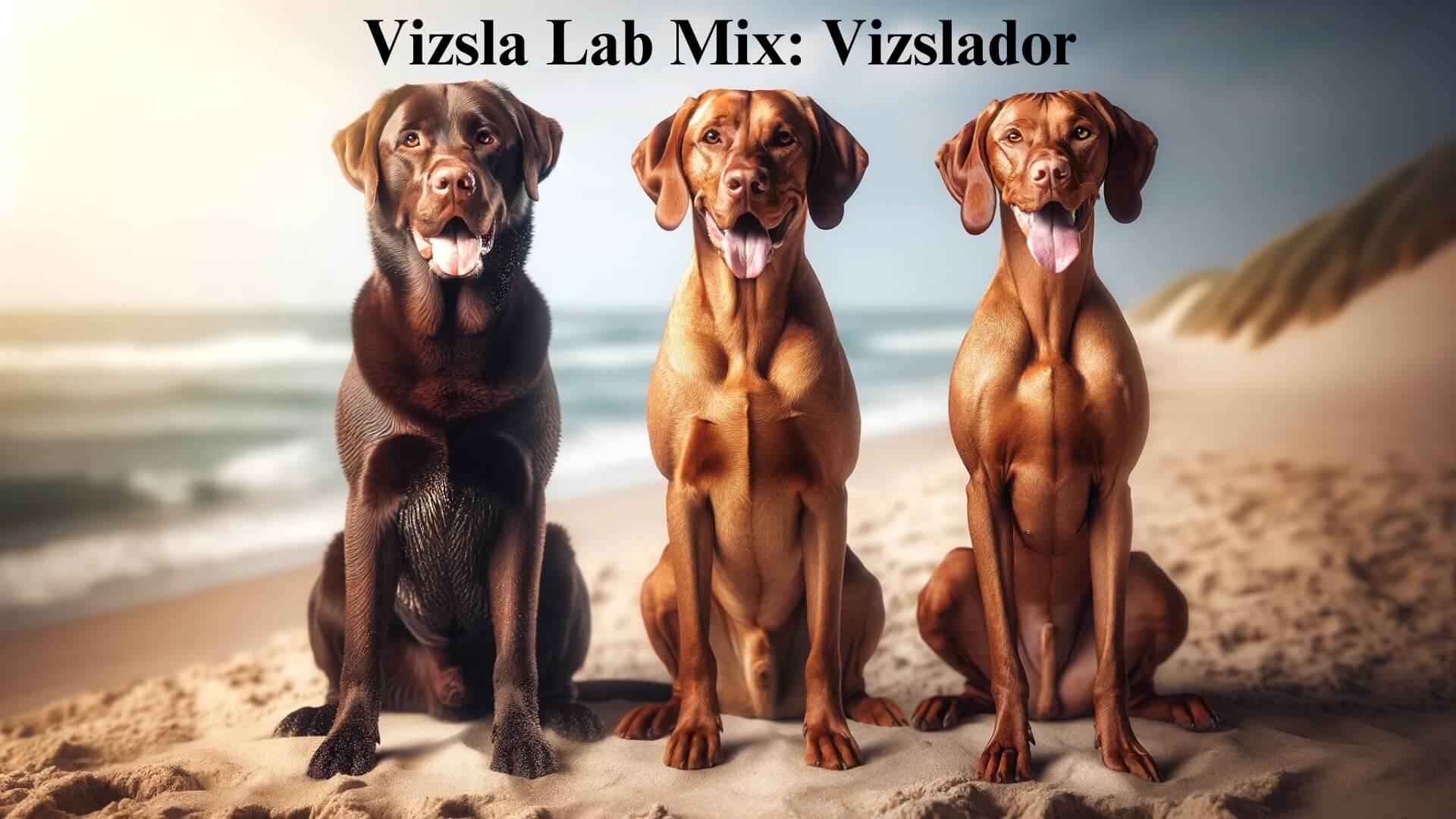 Vizsla Lab Mix: What to Expect from This Energetic Breed