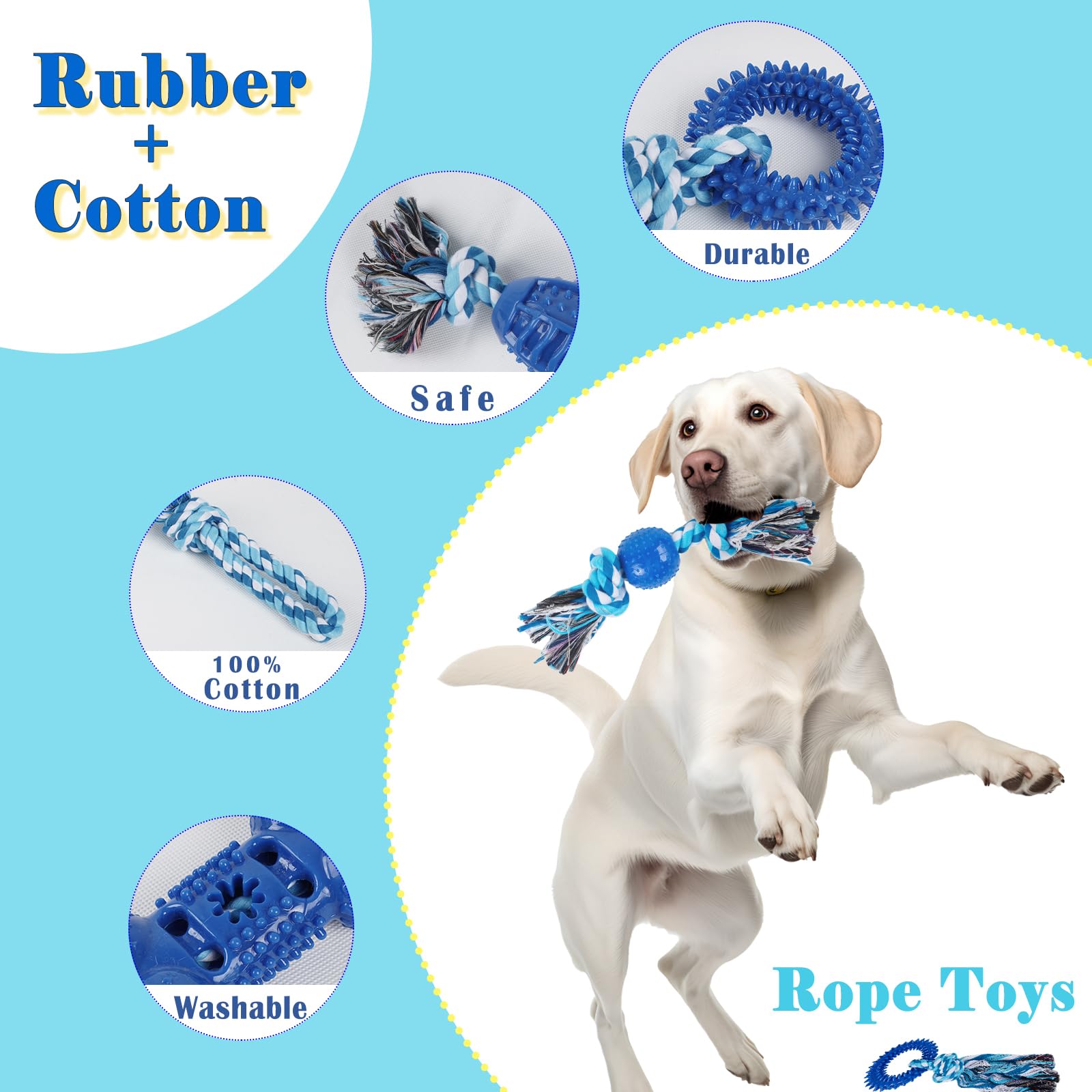 Find the Toughest Indestructible Dog Rope for Your Aggressive Chewer