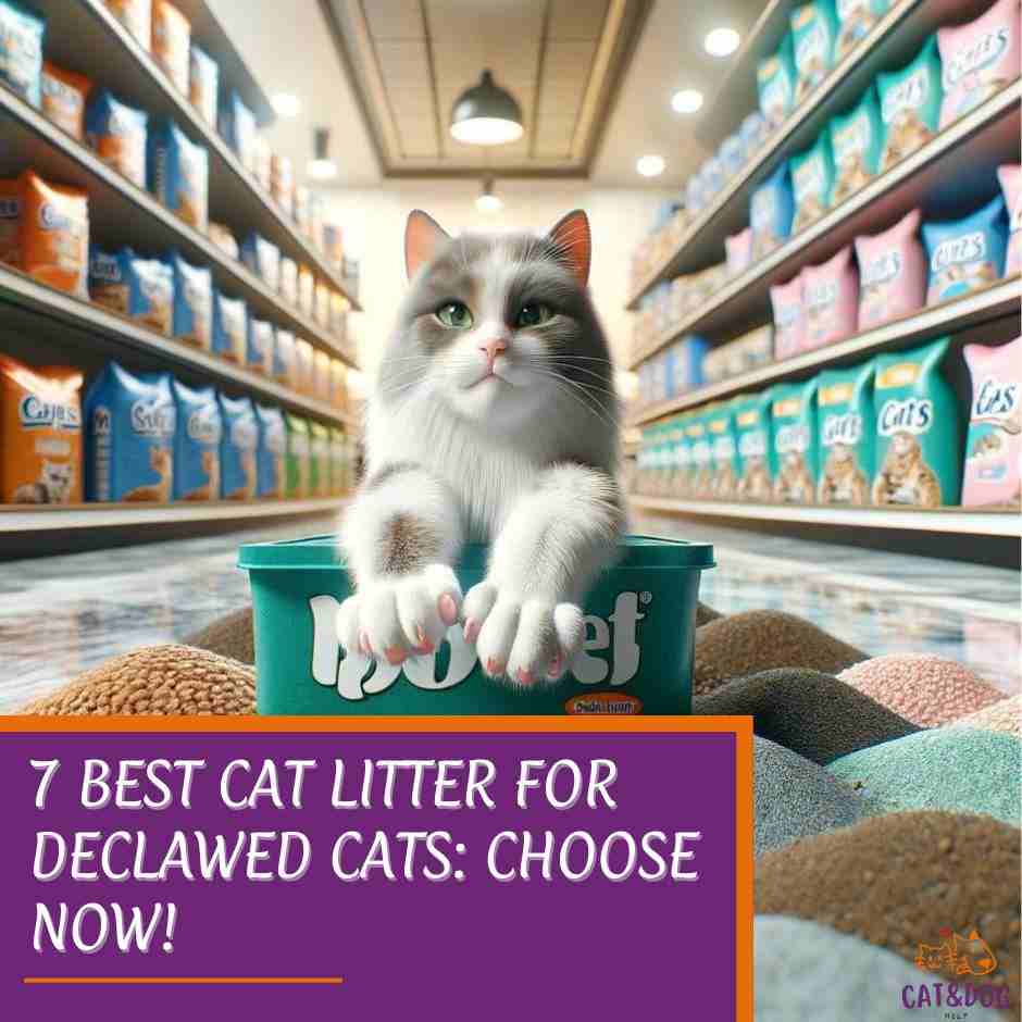 Best cat litter for declawed cats: Top choices that are gentle and easy to use.