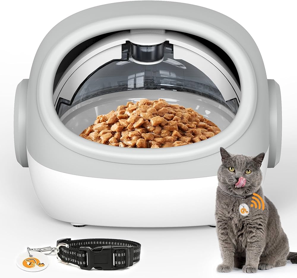 Wet Cat Food Feeder with Pet ID: Easy Setup Guide!