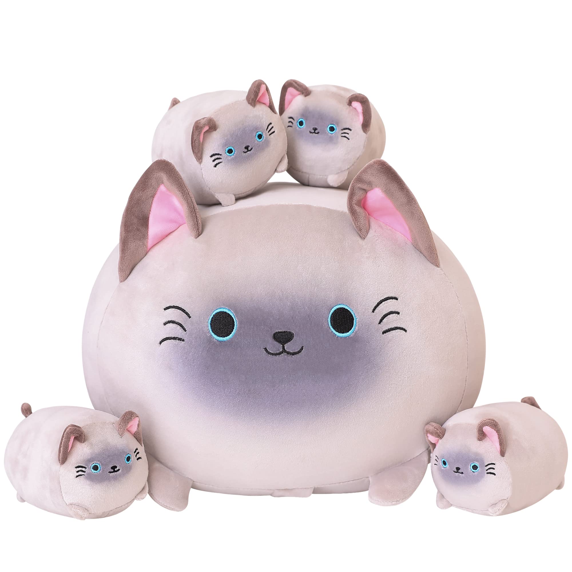 Get a Plush Siamese Cat: Your Ultimate Snuggle Buddy!