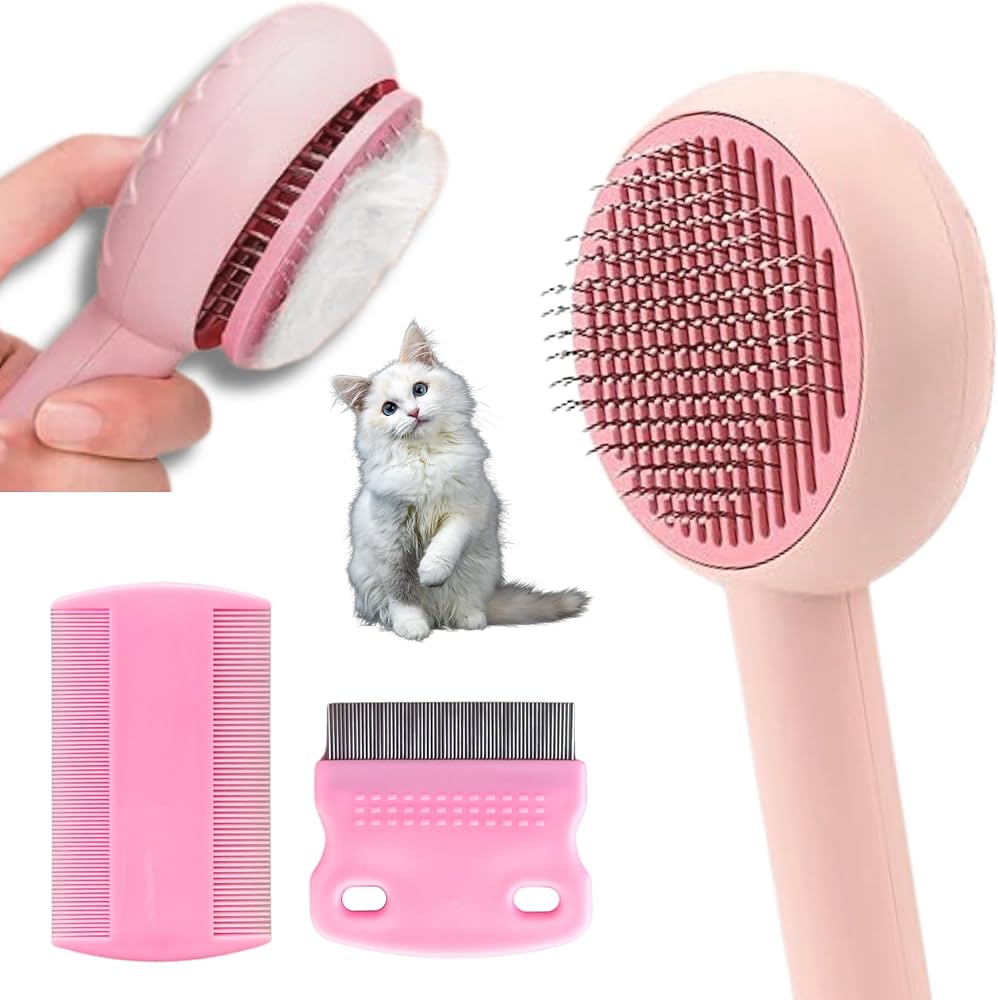 Self Cleaning Pet Brush: The Secret to a Fur-Free Home is here!