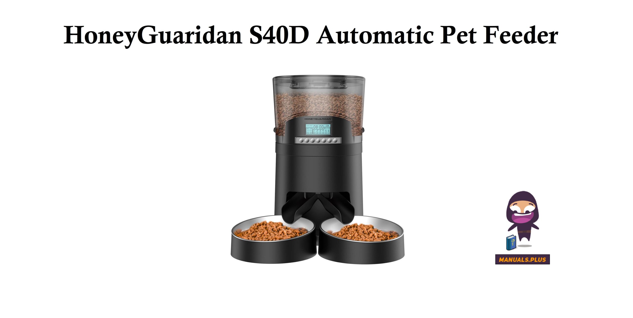 HoneyGuaridan Pet Feeder Manual: Cleaning and Care