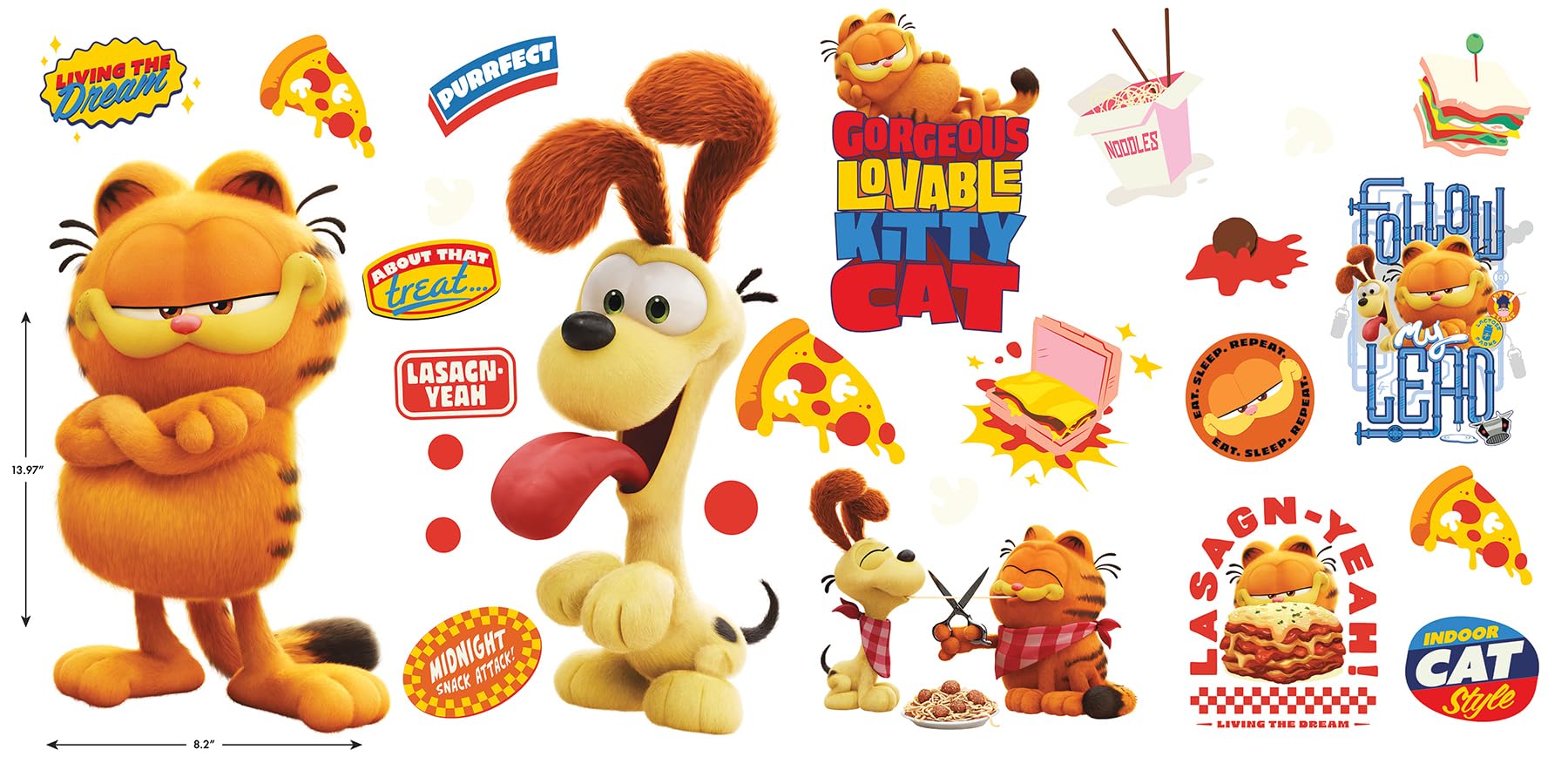 Are garfield window cling stickers reusable easily? Learn the best way to remove and store them for later use.