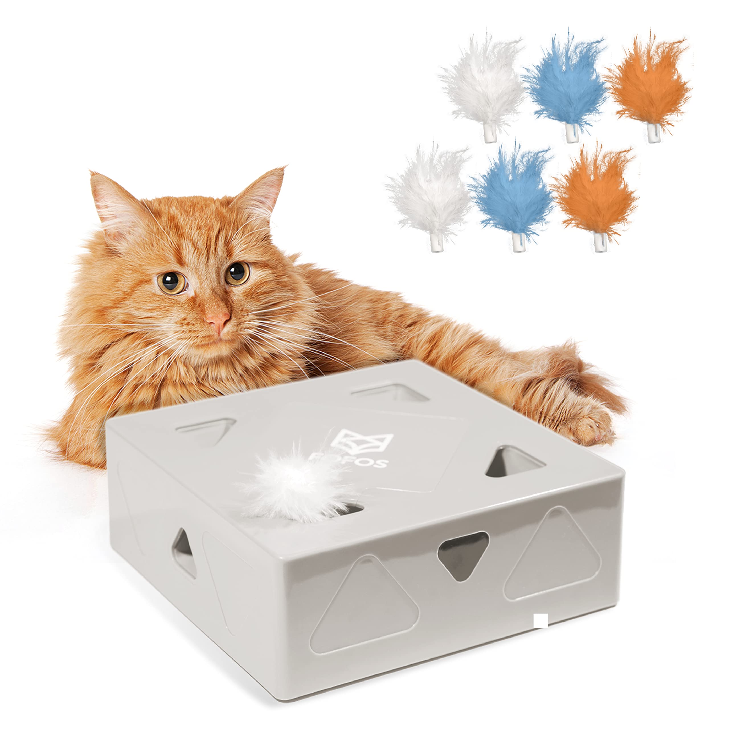 Is the erraticat interactive pet toy safe for cats? Understanding its design and safety features clearly.
