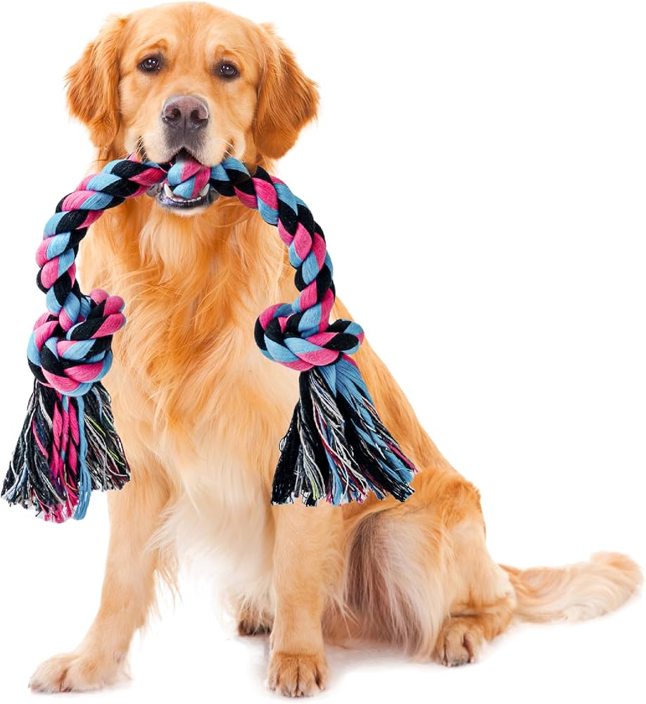 Why Choose a Dog Rope Toy Indestructible? Keeps Your Heavy Chewer Busy and Happy Longer.