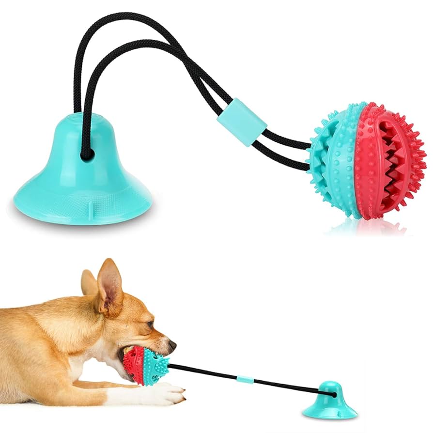 Interactive Dog Toy Ball Rope Games Play Fetch Tug Guide